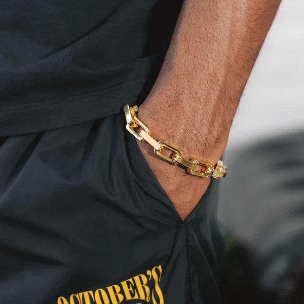 Box Bracelete 18k Gold