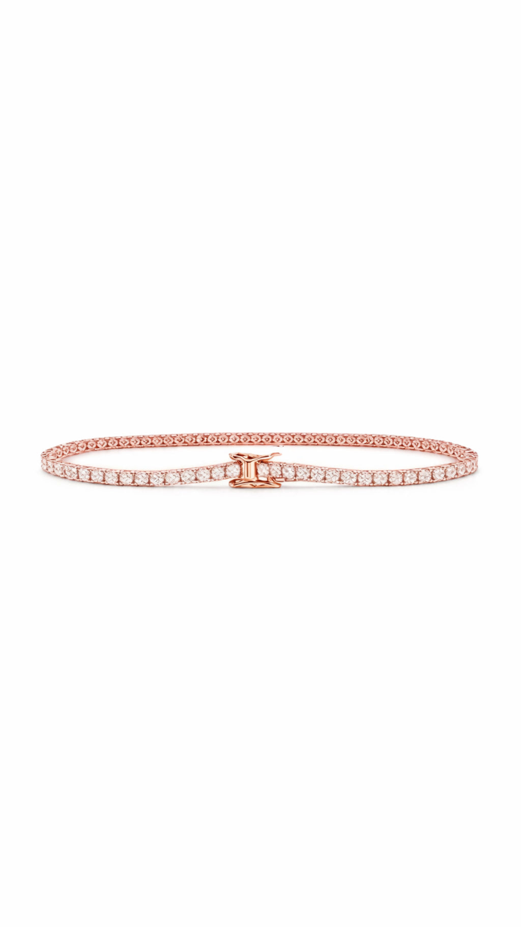 Tennis Icon 2mm Rose Gold - VVS1