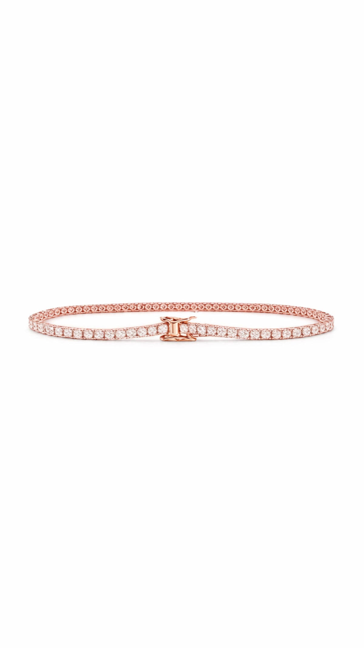 Tennis Icon 2mm Rose Gold - VVS1