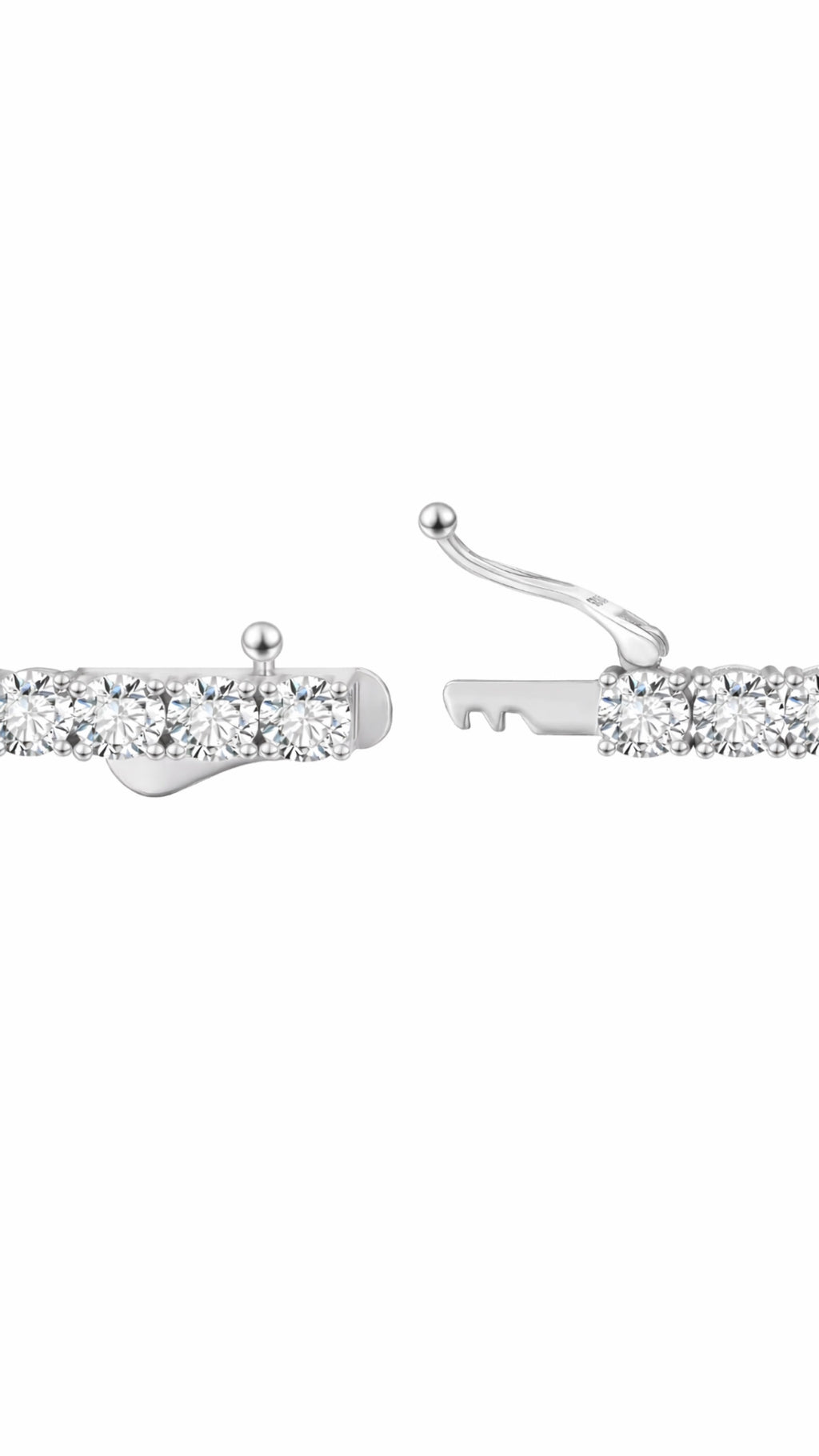 Luxe Tennis 4mm - Silver