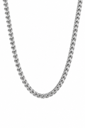 3mm Clean Franco Chain - Silver