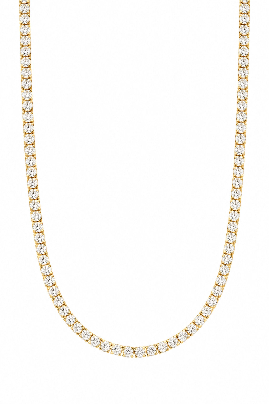 5mm Tennis Chain -  Gold