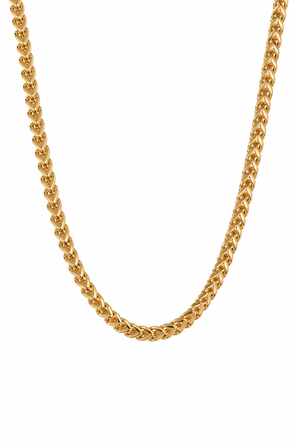 3mm Clean Franco Chain - Gold