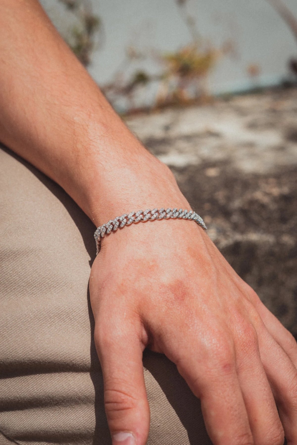 6mm VVS1 Iced Cuban Bracelet
