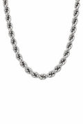 5mm Rope Chain - Silver