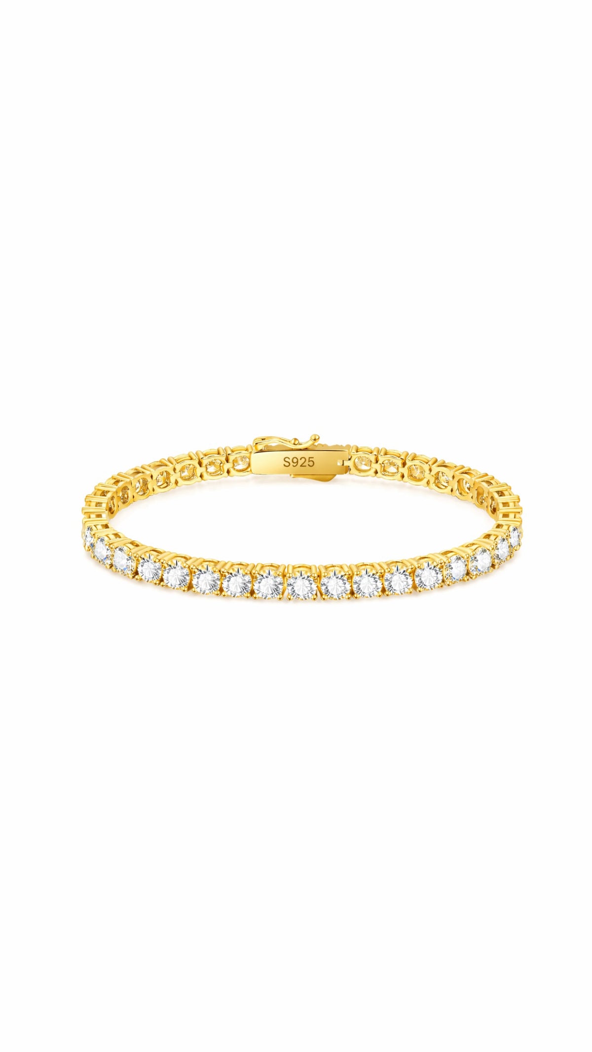 Luxe Tennis 4mm - Gold