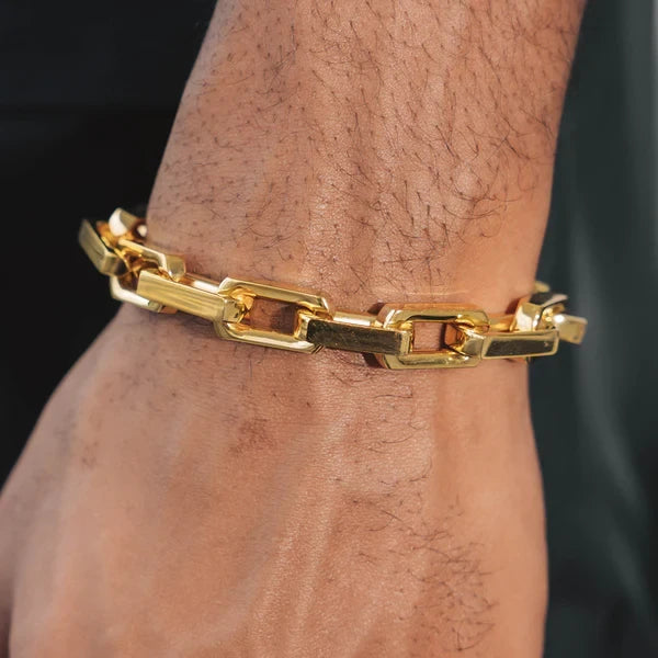 Box Bracelete 18k Gold