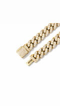6mm VVS1 Iced Cuban Bracelet - Gold