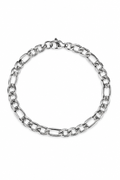 925 Sterling Silver - Figaro Bracelet