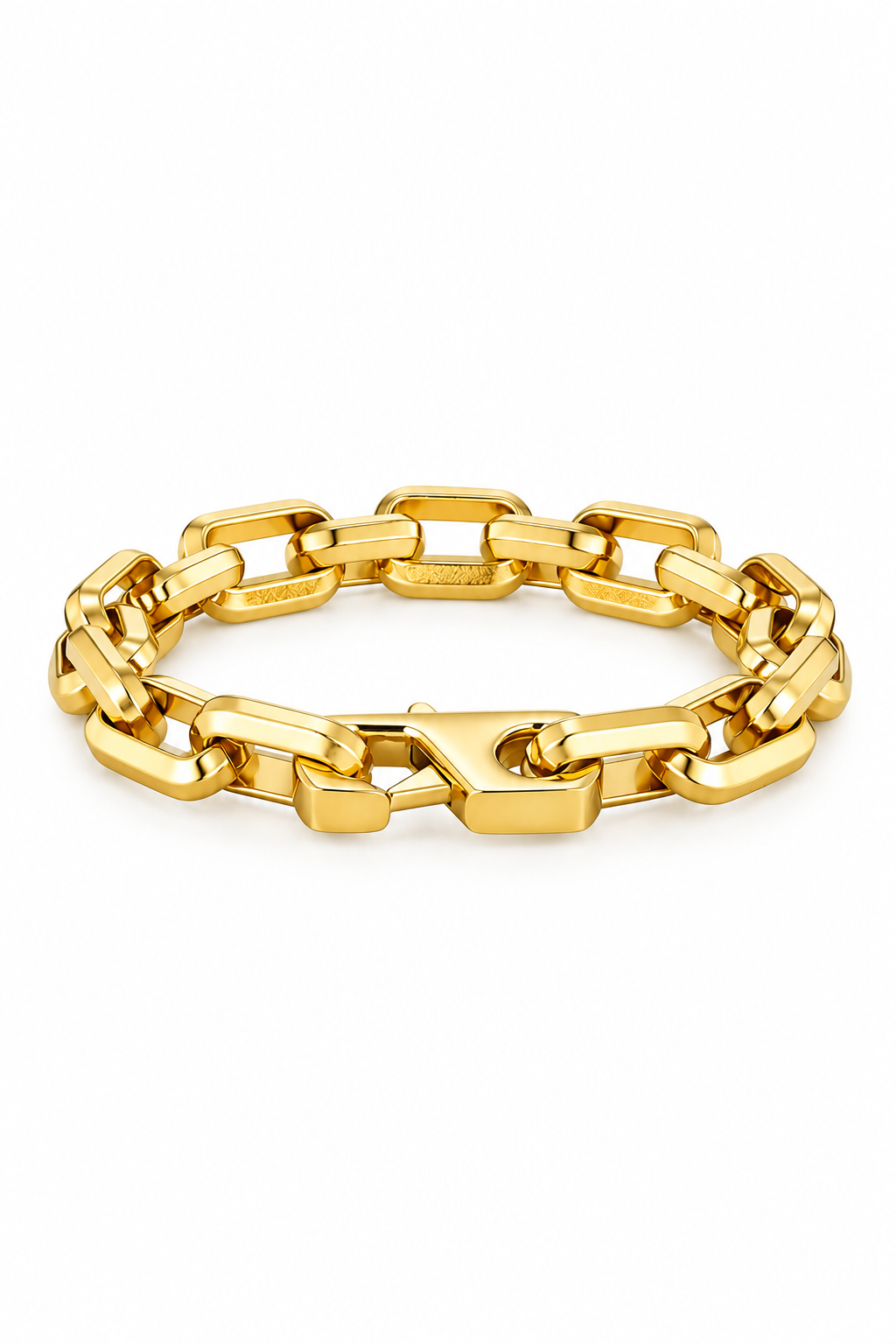 Box Bracelete 18k Gold