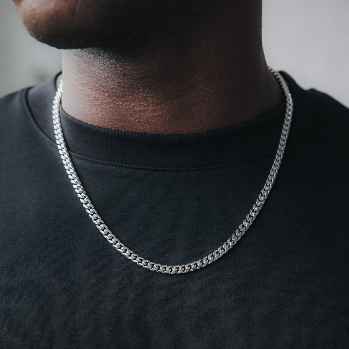 Micro Miami Chain - Silver