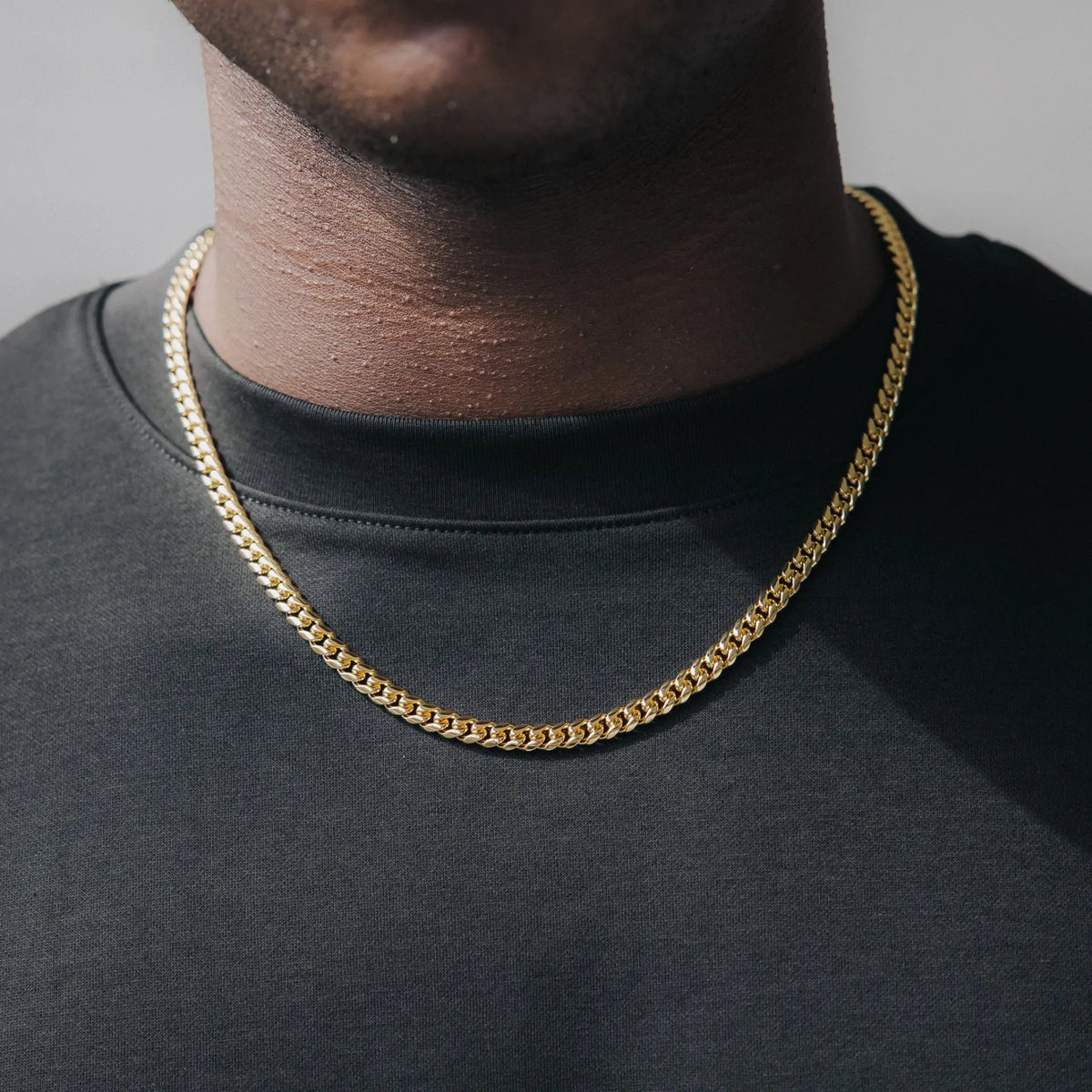 Micro Miami Chain - Gold