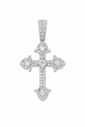 Iced Cross - White