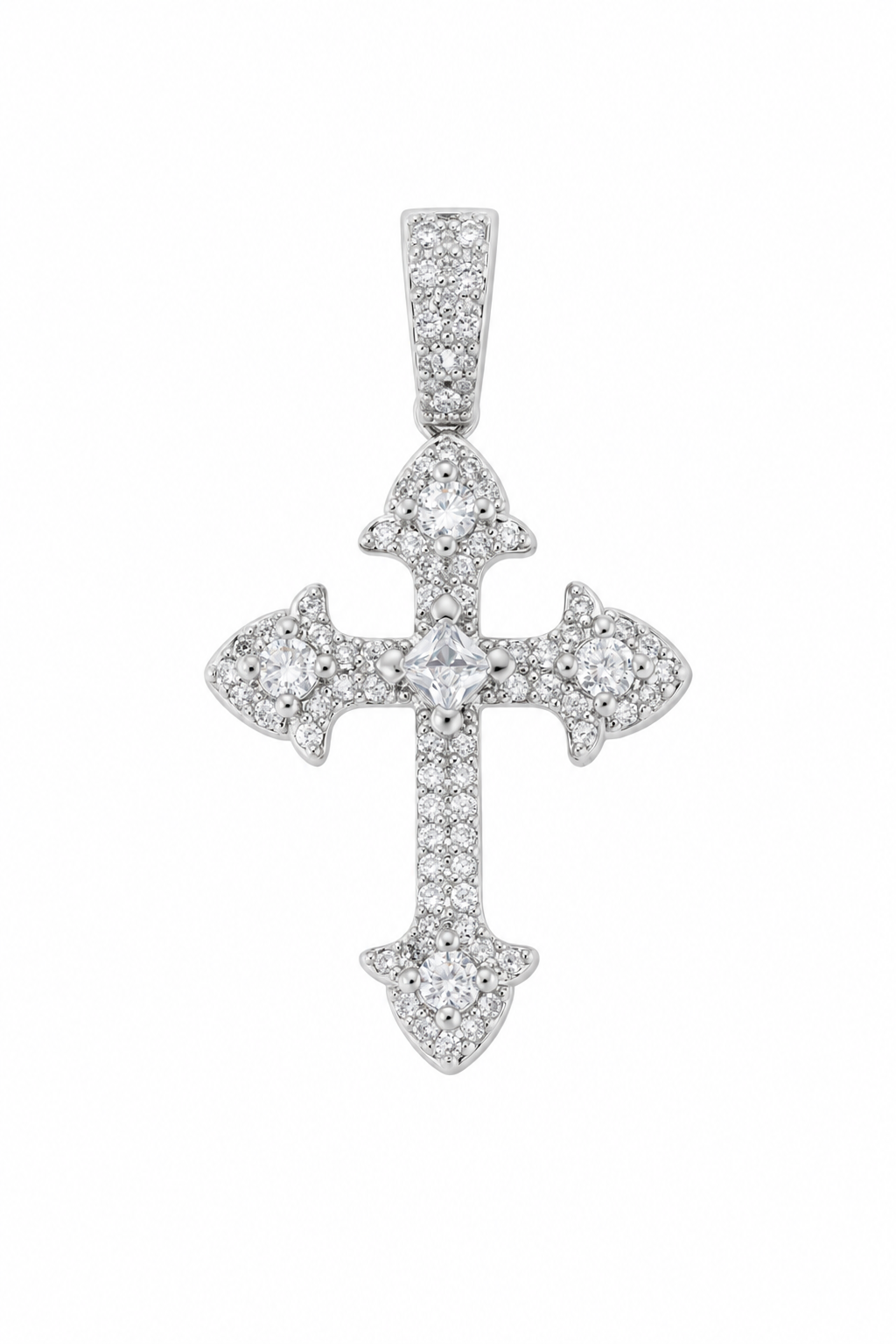 Iced Cross - White