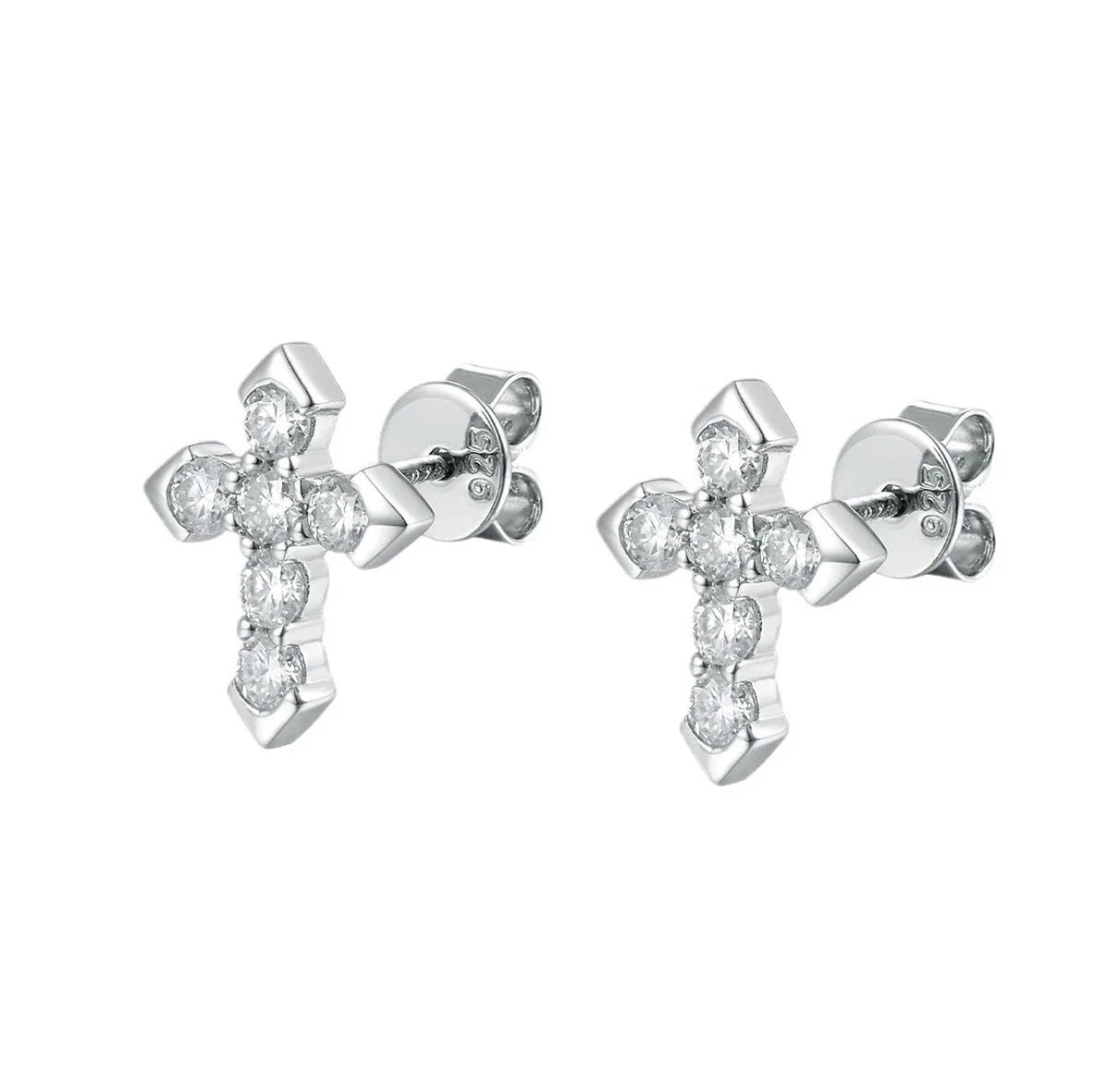 Classic Cross – 12 mm Earrings