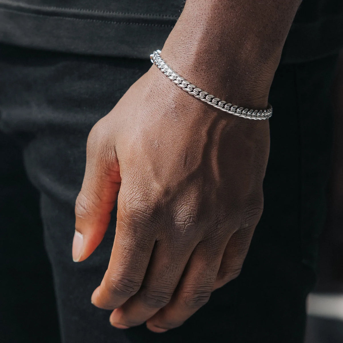 Micro Miami Chain - Silver